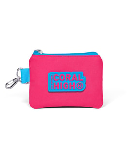 Coral High Kids Neon Mercan Lacivert Bozuk Para Çantası 21707