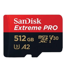 512GB Extreme Pro Sdxc Uhs-ı A2 Mıcrosd SDSQXCD-512G-GN6MA