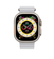 Pazariz Watch 8 Ultra 49mm  Amax Ultra Akıllı Saat NFC - GPS - Kablosuz Şarj  (Beyaz)