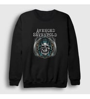 Presmono Unisex Siyah Chains Avenged Sevenfold Sweatshirt 15526tt