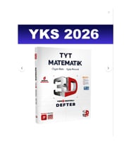2026 Tyt Matematik Video Destekli Defter