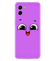 Vivo Y15S Y32 Y33S Y51 Y53S Kılıf Desemli Silikon Purple Sweety 1717