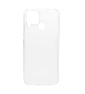 Realme C25 Kılıf Zore Şeffaf İnce ve Esnek Süper Silikon Kılıf (Renksiz)