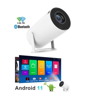 Taşınabilir 1280x720p Android Akıllı Projektör ile Ev Sineması Keyfi