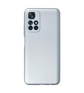 Xiaomi Redmi Note 11t Kılıf Nano İçi Kadife Silikon - Sky Blue