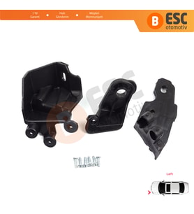 Fiat Doblo MK2 263 Makyajlı Kasa 2015-2022 51974244 İçin Sol Ön Far Ayak Tamir Seti