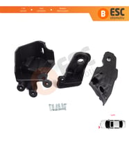 Fiat Doblo MK2 263 Makyajlı Kasa 2015-2022 51974244 İçin Sol Ön Far Ayak Tamir Seti