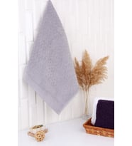 Outlet %100 Pamuk 50x70 El/Yüz Havlusu (Gri)