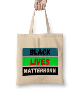 Black Lives Matterhorn Bez Çanta Uzun Saplı