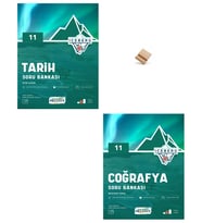 Okyanus 11. Sınıf Iceberg Tarih ve Coğrafya Soru Bankası + Telefon Standı