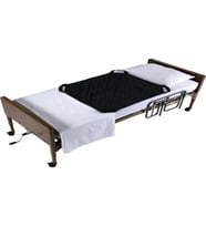 ozclife Büyük Boy Hasta Çevirme Destek Aparatı -Ergonomik Kayışlı Hasta Taşıma - Döndürme Örtüsü, 75x100 CM