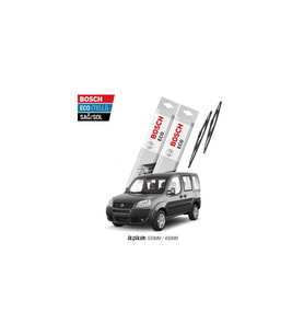 Fiat Doblo 2008 Model Silecek Takımı Bosch Eco (Telli)