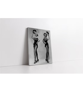 Siyah Beyaz Marilyn Monroe Kanvas Tablo
