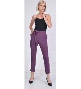 SORALLİNE 1696MOR AEROBİN KUMAŞ BAYAN YAZLIK PANTOLON