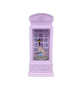 CEREN LLM-HDY0107 TELEFON KULÜBESİ IŞILTILI KAR ATAN SESLİ IŞIKLI FANUS KAR KÜRESİ