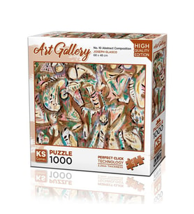 Ks Games Puzzle 1000 Parça No.10 Abstract Composition 20663