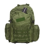 Haki 75 lt Outdoor Sırt Çantası Büyük Boy Mat ve Uyku Tulumu Takılabilir