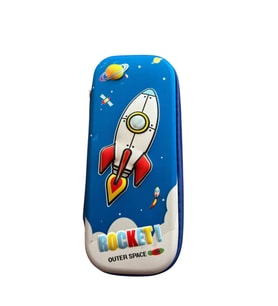 Roket Temalı 3 D Kalemlik