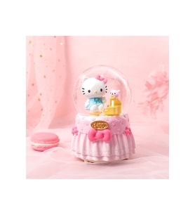 Hello Kitty Büyük Boy Kar Küresi Işıklı, Müzikli, Püskürtmeli, Pembe, 16X12