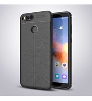 Lexroo Huawei Honor 7X Kılıf Niss Silikon Kılıf - Siyah