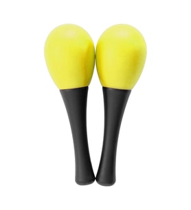 Jwin PM-202 Saplı Marakaş Orff - Ritim Aleti Seti - Sarı