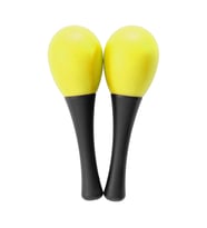Jwin PM-202 Saplı Marakaş Orff - Ritim Aleti Seti - Sarı