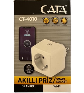 Cata CT-4010 Wifi Üzerinden Kontrol Edilebilen Akıllı Priz