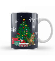 Ducky Around The Christmas Tree Land Before Time Kupa Bardak Porselen
