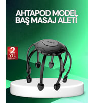 Elektrikli Saç Derisi Masaj Aleti Çok Noktalı Titreşimli Rahatlatıcı Bakım