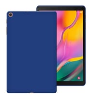 Samsung Galaxy Tab A T510 Rubber Yıkanabilir Silikon Kılıf (Mavi)