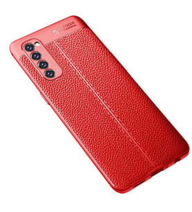 Oppo Reno 4 Pro 4G Uyumlu Kılıf Zore Niss Silikon Kapak (Kırmızı)
