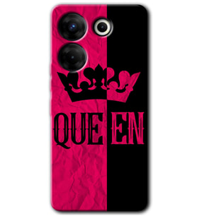 Tecno Camon 20 Pro 5G Kılıf HD Desen Baskılı Kılıf - Queen