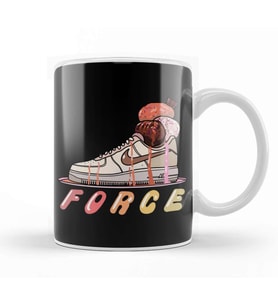 Air Force 1 İce Cream Force Kupa Bardak Porselen