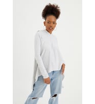 GRİ MELANJ  SALAŞ SWEATSHIRT  (Grimelanj)