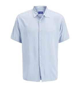 JORJOSHUA VISCOSE SHIRT SS (Açık Mavi)