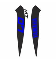 Yamaha Mt07 2014 - 2017 Uyumlu Mavi Depo Sticker Set