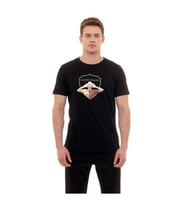 Galatasaray Orijinal Lisanslı Sıfır Yaka Siyah Gs İcardi T-Shirt