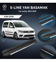 VW Caddy Kısa S-Line Premium Krom Yan Basamak 2003-2020
