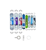 PWS Kapalı Kasa Su Arıtma Cihazı  STD 8li Vontron mebran Alkali+şeffaf mineral+detox+gümüş iyon tat