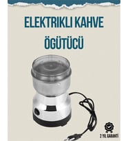 Kompakt Elektrikli Kahve Ve Baharat Öğütücü 14500 Devir, Şeffaf Kapaklı, Hediye İçin İdeal