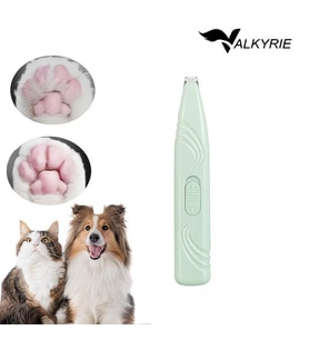 Valkyrie Kedi Köpek Pati Tüy Kesme Makinesi Sessiz Hassas Bölge Traş Cihazı Seramik & Çelik Bıçaklı