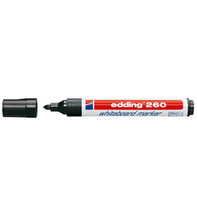 Edding Tahta Kalemi Yuvarlak Uçlu 1.5-3MM Siyah 260 (10 adet)