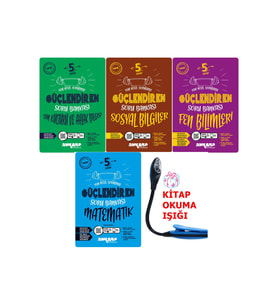 kitabın başkenti ankara yayıncılık 5 Sınıf Tüm Dersler Yeni Nesil Sorularla Güçlendiren Ful Set + Kitap Okuma Işığı (Çok Renkli)