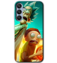Galaxy A25 Kılıf HD Desen Baskılı Kılıf - Rick Morty