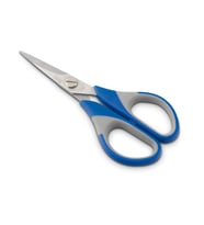 Mas 1214 Force Kauçuk Saplı Kağıt Makası (14 cm)