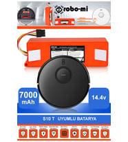 Xiaomi Mi Robot Vacuum S10T 7000mAh Robot Süpürge Bataryası - Gerçek Kapasite, Maksimum Güvenlik