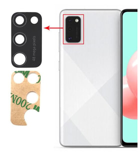 Samsung Galaxy A41 Uyumlu Kamera Lensi Cam SM-A415F