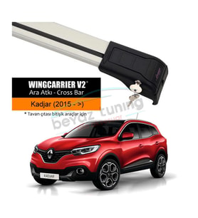 Renault Kadjar Port Bagaj Çıtası / Tavan Ara Barı 2015-