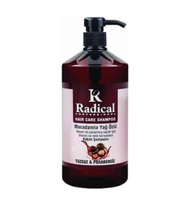 Radical Macadamia Yağ Özlü Tuzsuz Şampuan 1000 Ml