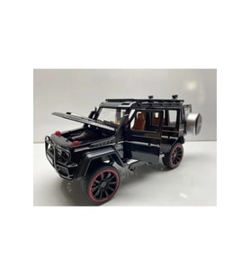 Mercedes Jeep G63 Diecast Metal Model Araç 20Cm Jip Sesli Işıklı Kapılar Oyuncak Araba